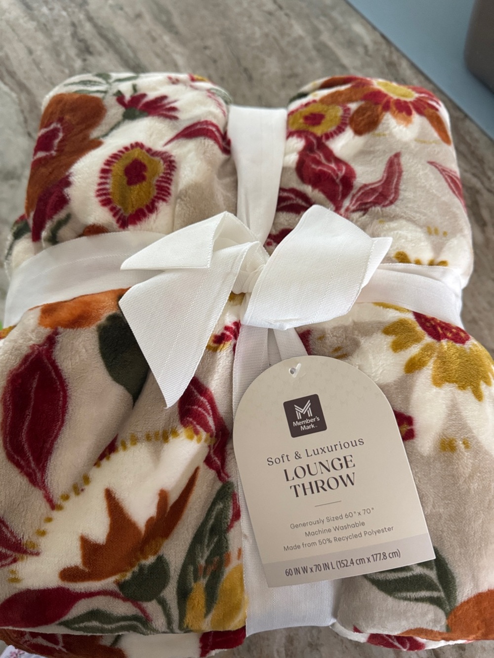 New members mark fall theme plush Lounge Throw Soft & Luxurious 60x70